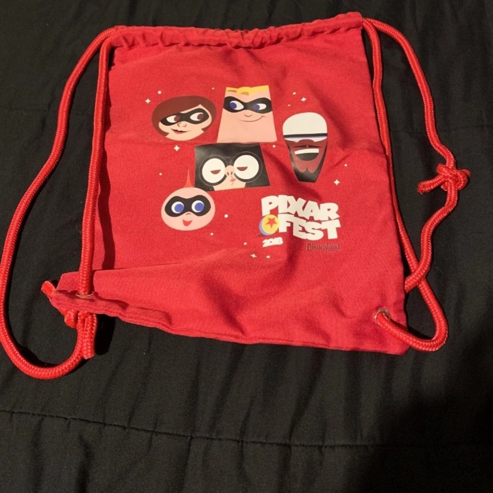 Pixar fest drawstring back pack